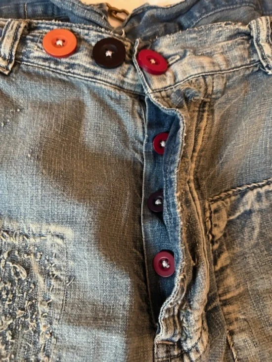 NWT - Magnolia Pearl Denim Miner Shorts 024 in Indigo - Picture 4 of 6